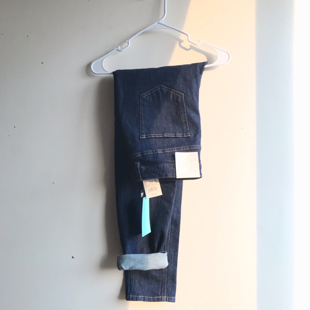 Dark High waisted skinny jeans